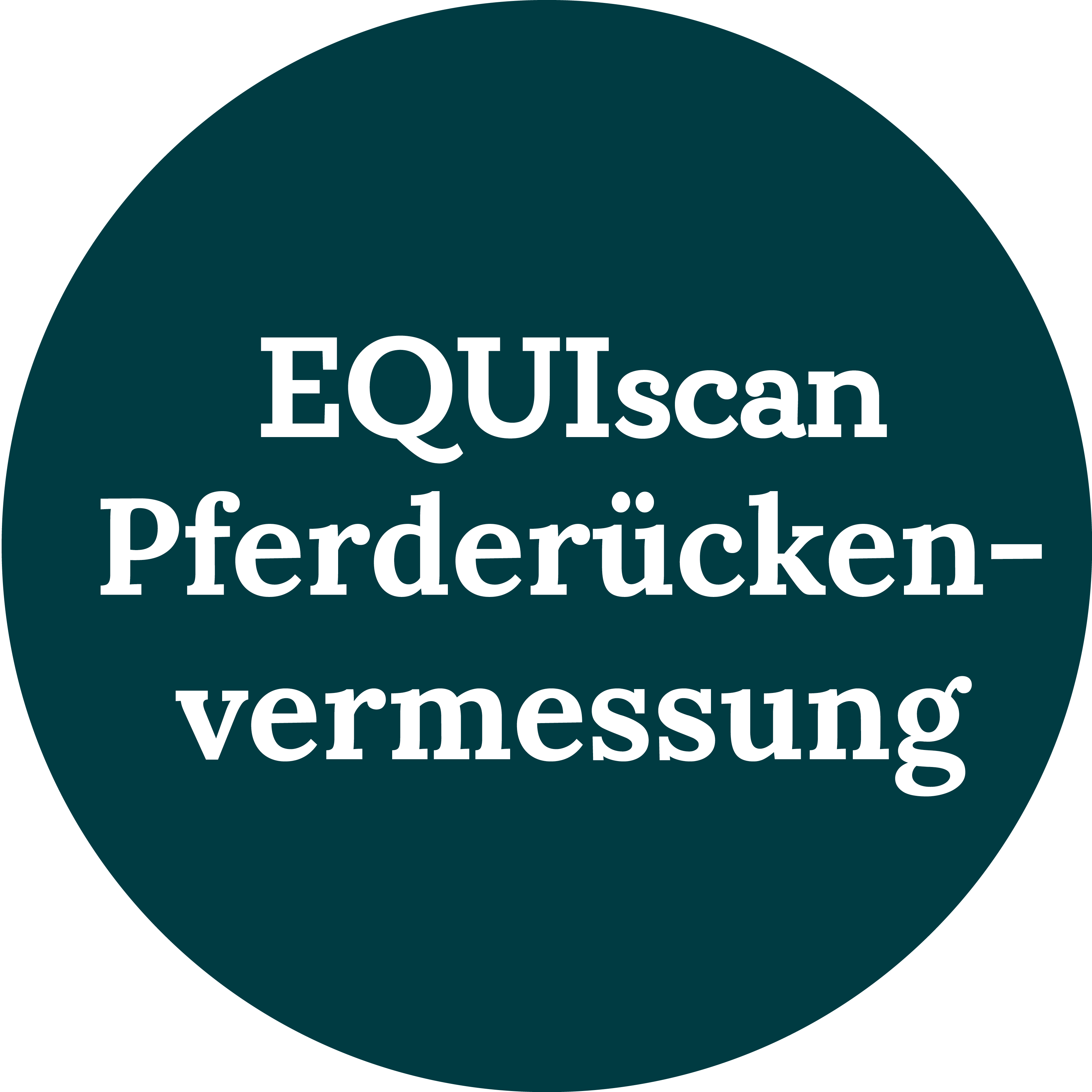 EQUIscan Pferderückenvermessung